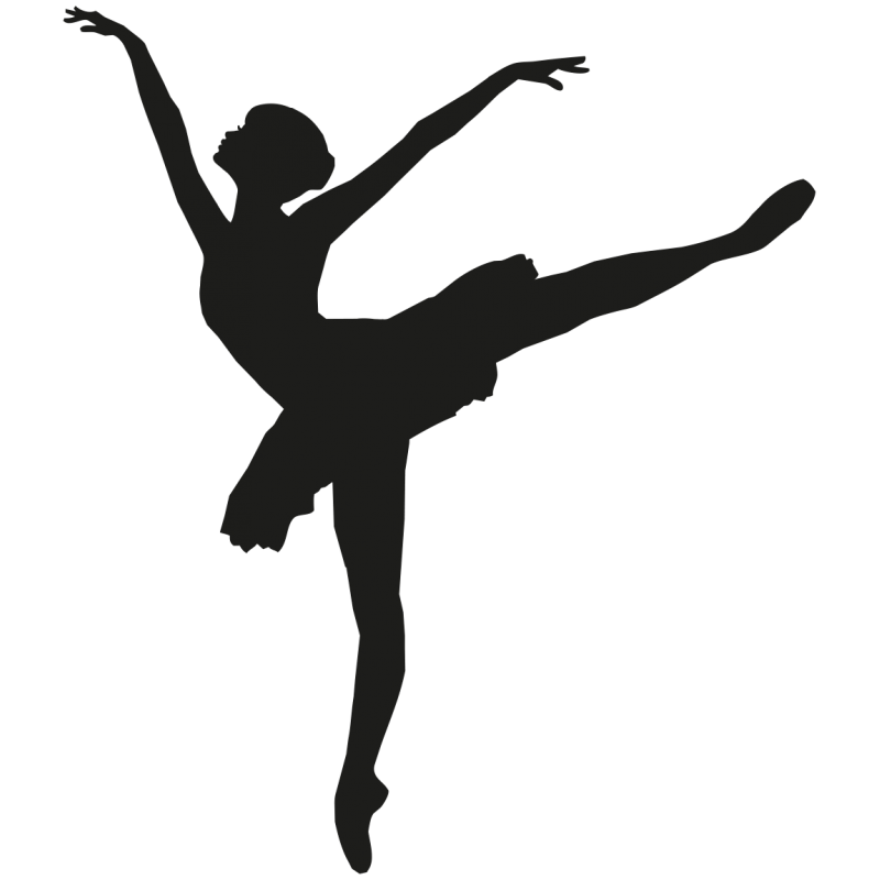 Sticker Danseuse étoile Ballet Color Stickers