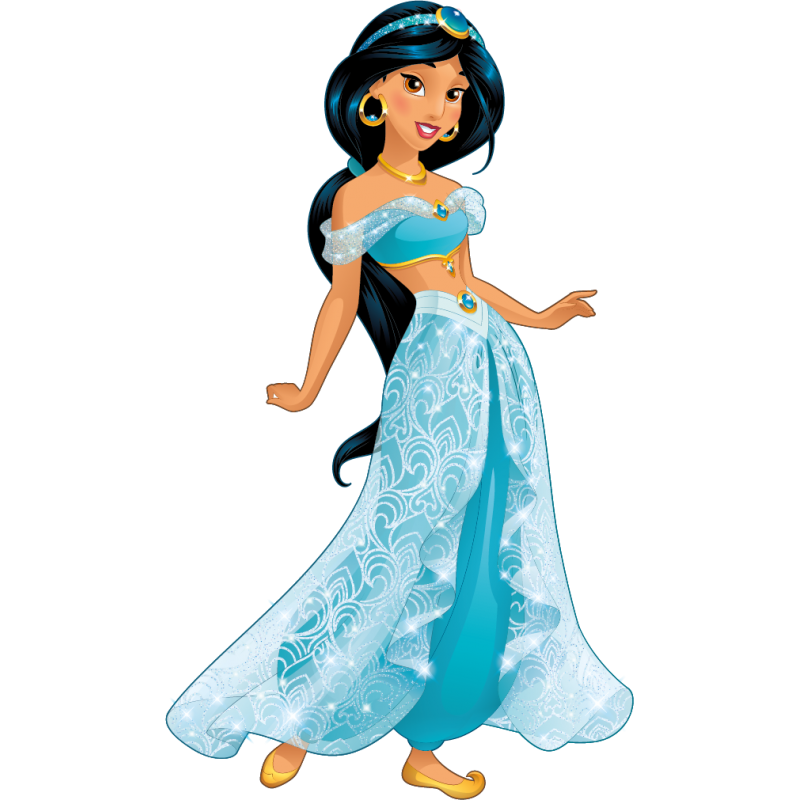 Stickers princesse disney Jasmine - Color-stickers